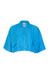 Back Zipped Bomber Jacket
